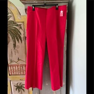 SPANX Red Boot Cut Pants 2X TALL NWT